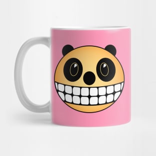 Grinning Orange Sherbert Panda Bear Mug